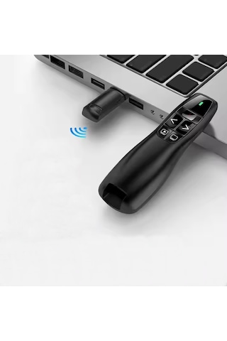 Gaman R400 2.4 GHz USB Kablosuz Lazer Powerpoint Sunum Kumandası