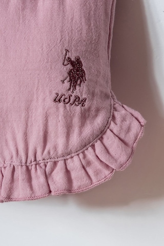 U.S. Polo Assn. U.s. Polo Assn Kız Bebek 2'li Takım Lila-2520
