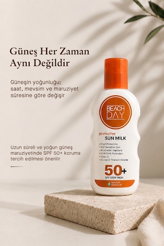 Beach Day Sun Milk Spf 50+ 150 ML