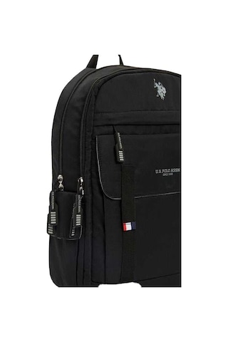 U.s. Polo Assn. Siyah Spor Sırt Çantası Plçan23123