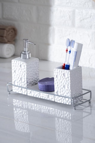 Acar Odeon 4 Parça Banyo Seti Renkli