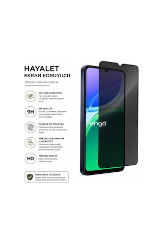 Vivo Y05 Hayalet Ekran Koruyucu 6.74 İnç 9h Nano Şeffaf