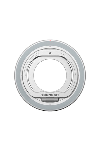 Youngkit Magnetik 360 Derece Dönebilen Dual Fold Rotating Serisi Parmak Ring Stand Gümüş