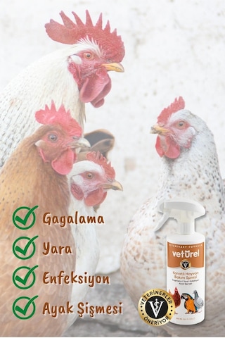 Veturel Kanatlı Hayvan Bakım Spreyi 500 ML