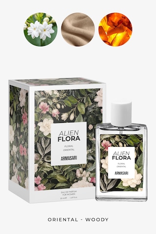 Armasari Alien Flora Kalıcı Kadın Parfüm 50ml Oryantal & Odunsu Yasemin, Kaşmir, Amber Çiçeksi - Oryantal