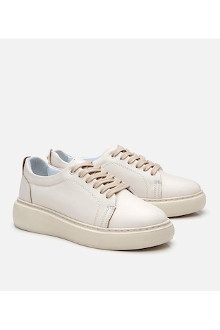 Hotiç Kadın Deri Bej Spor Ayakkabı 01ayh306560a310 Bej-beıge Bej