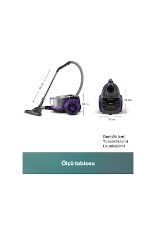 Homend Dustroyer 1255H Yatay Süpürge