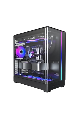 King 45 Pro Bilgisayar Kasası Siyah