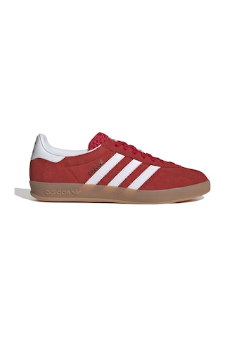 Adidas Jı2063-e Gazelle Indoor Erkek Spor Ayakkabı Kırmızı