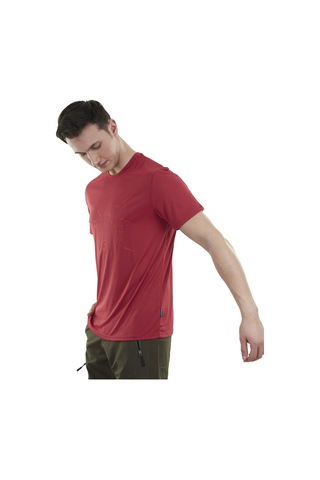 Alpinist Baseline Ultra Dry Erkek T-shirt 600612 Kırmızı Kırmızı