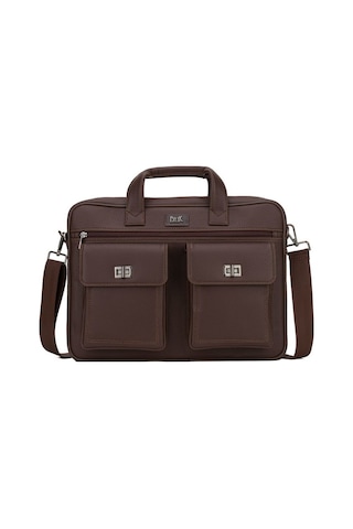 Bilik Deri Kahve Rölax Unisex Laptop & Evrak Çantası Crl V-40 Kahve Kahverengi