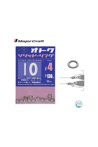 Major Craft Otoku Solid Ring (Kapalı Halka) 4 (12Ad)