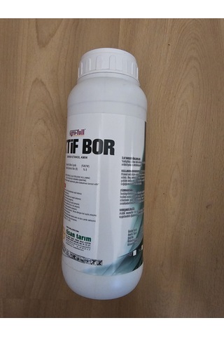 Sıvı Bor Gübre Aktif Bor Güçlü Çiçek Meyve Tutumu 1lt
