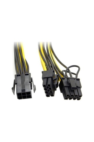 Ancheyn Pci E 8 Pin 6+2 2x Pci-e Ekran Kartı Power Çoklayıcı Kablosu 4302