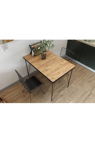 Ebrar 60*90 İki kişilik Mutfak Balkon Bahçe Kafe MASA TAKIMI