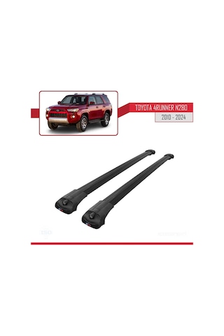 Toyota 4runner N280 2010 Ve Sonrası İle Uyumlu Ace-1 Ara Atkı Tavan Barı Siyah