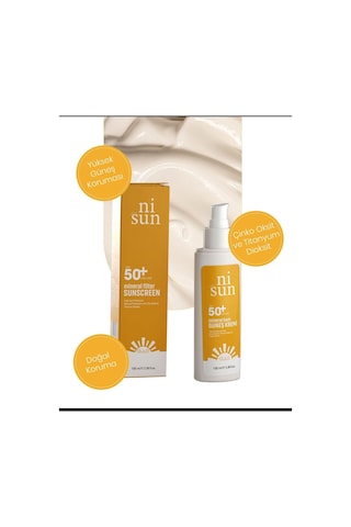 Elile Nisun Mineral Güneş Kremi SPF50+ 100 ML
