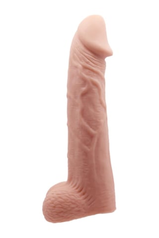 Truva Shop Süper Realistik 8 Cm Dolgulu Iç Boşluklu Penis Kılıfı