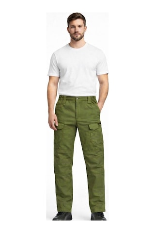 Single Sword Rüzgar Geçirmez Softshell Pantolon Haki