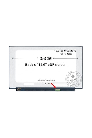 Teknikshop Lenovo Uyumlu Thinkpad E580 20Ks005Ktx Lcd Ekran Panel (15.6 Fhd Ips) Ve