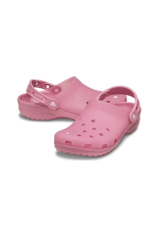 Crocs 210928-6xx Classic Frosted Clog Kadın Sandalet Pembe