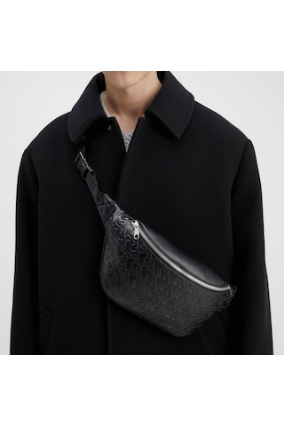 Calvin Klein Erkek Siyah Bel Çantası-düz-k50k512559