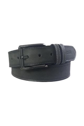 Fossil Gri Hakiki Deri Spor Erkek Kemeri 4cm-110 Gri