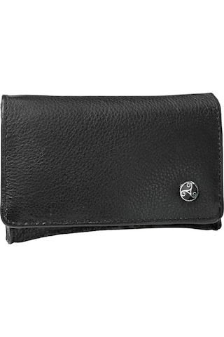 Rattray's Black Knight Tobacco Pouch 2 Siyah Deri Pipo Tütün Kesesi 115480