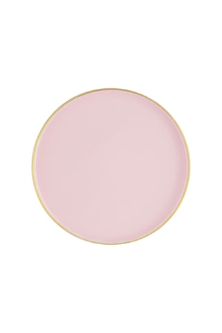 Madame Coco Dory Yuvarlak Sunum Tepsisi Dory22x22x2cm-soft Pudra