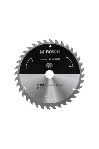 Bosch Standard For Wood 165x20-36 Daire Testere Bıçağı - 2608837686