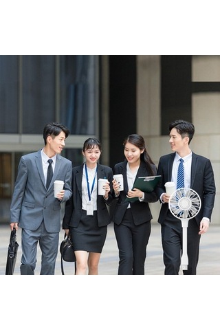 Usb Fan Mini Fan Kuğu Boyunlu Esnek Soğutma Fanı Taşınabilir Fan Dizüstü Bilgisayar Mobil Bilgisayar Ev Ofis Beyaz 1685 Renkli