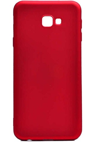 Samsung Uyumlu Galaxy J4 Plus Kılıf Zore Premier Silikon Kapak Kırmızı