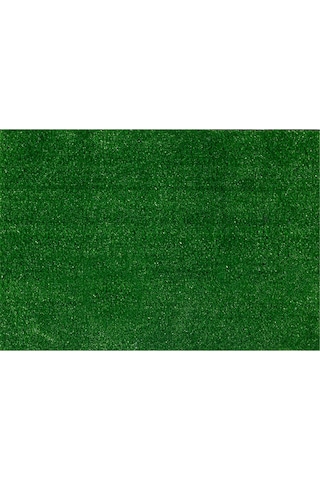 Vl Dekoratif Premium Kalite Suni Çim Kapı Önü Paspası 7 Mm Yeşil 50 x 75