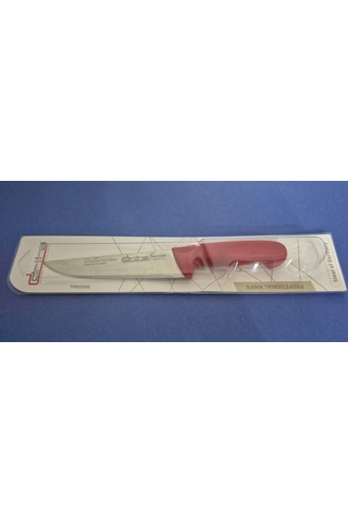 Fibrox Kaymaz Saplı Kasap Bıçağı 18 Cm No.3 Hulusi - Drita Bıçak 40mm X 180mm X 3mm 10151.18 Kırmızı Renk