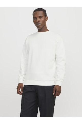 Jack & Jones Jjebradley Sweatshirt 12249341 Beyaz