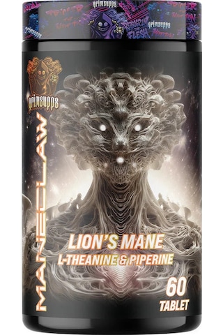 Grimsupps Lion's Mane & Theanine & Phosphatidylserine 60 Tablet Aromasız