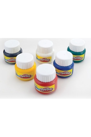 Play-Doh Gu001 6 Renk Guaj Boya 30Ml Çok Renkli