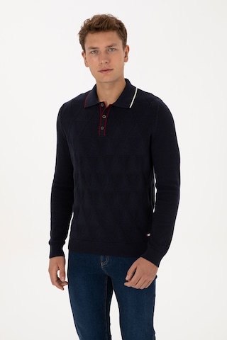 U.s. Polo Assn. Erkek Lacivert Kazak /triko 50308307-vr033 Lacivert
