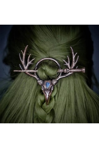 Deus Lıght Gothic Saç Tokası Çin Şpilyeleriyle 249371002 Altın