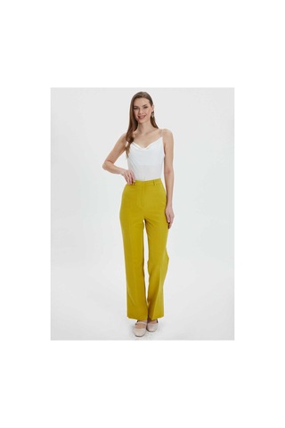 Selen Normal Bel Standart Sarı Kadın Pantolon 24ysl5141 Sarı