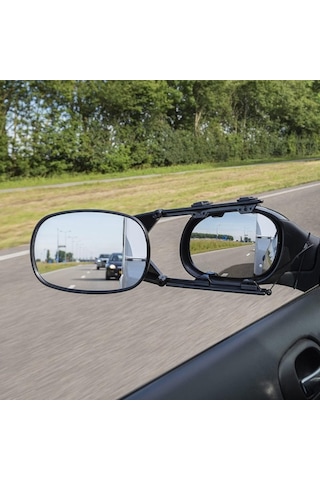 Suga Karavan Yan İlave Geniş Görüş Aynası Yatay Yatek Karavan Tekne