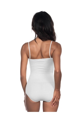 L'ombre Beyaz Mı Emay 1923 Soft İp Askılı Çıtçıtlı Body S
