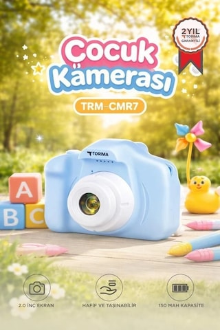 Floranova CMR7 1080p Dijital Fotoğraf Makineleri Çocuk Kamerası