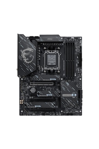 Msı X870e Gamıng Plus Wıfı Am5 Ddr5 8200mhz Oc 3x M.2 Usb 40gbps Hdmı Dp 5g Lan Wıfı 7 Rgb