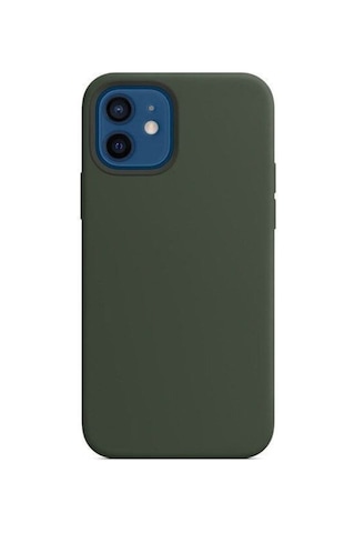 Apple Uyumlu iPhone 12 Mini 5.4 Kilif Içi Kadife Silikon Lansman Tam Kor 513103463