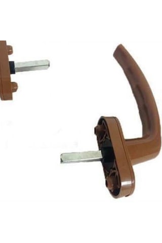 Pimapen Pvc Pencere Ve Kapı Kolu Kahverengi 2 Adet