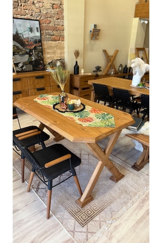 Ntconcept Arden Ahşap Yemek Masası Takımı