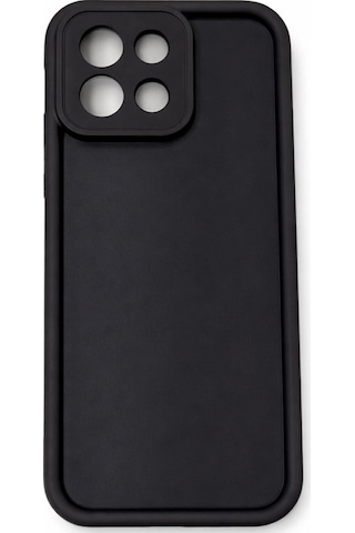 Tecno Spark30-5g/pova6neo-5g Uyumlu Kamera Çıkıntılı Mat Silikon Telefon Kılıfı Siyah