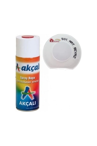 Akcalı Sprey Boya Düz Renk 501