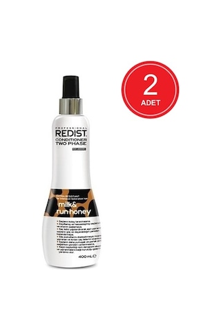 Redist Milk & Run Honey Çift Fazlı Sprey Fön Suyu 2 x 400 ML